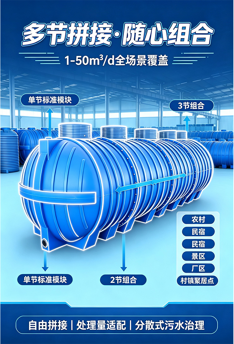 PE 组合式污水净化槽 农村村镇生活污水一体化处理装置(图2) 2.2详2.jpg